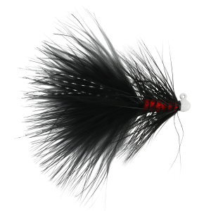 Image of VooDoo Custom Tackle Woolly Bugger Jig | Nightmare; 1/32 oz.