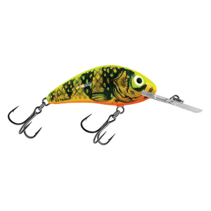 Image of Salmo Rattlin Hornet Floating Crankbait | Gold Fluorescent Perch; 2 1/8 in.