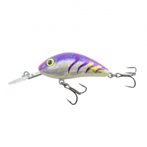 Image of Salmo Rattlin Hornet Floating Crankbait | Holographic Purple Tiger; 2 1/8 in.