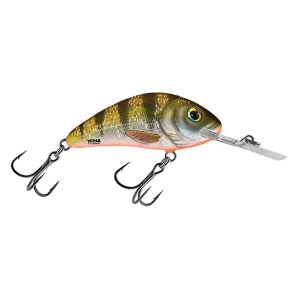 Image of Salmo Rattlin Hornet Floating Crankbait | Yellow Holographic Perch; 1 3/4 in.