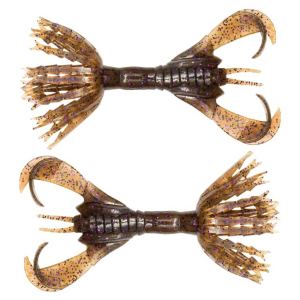 Image of Keitech Hyper Spider | Brown Purple Flake