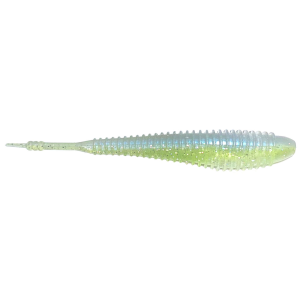 Image of Hog Farmer Baits Spunk Shad | Chartreuse Shad; 4 1/2 in.