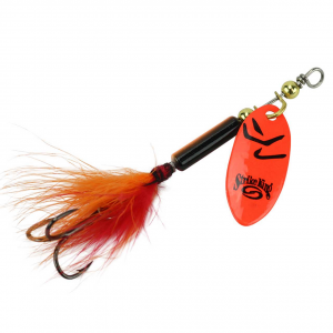 Image of Strike King Bitsy Spinner | Fire Craw; 3/8 oz.