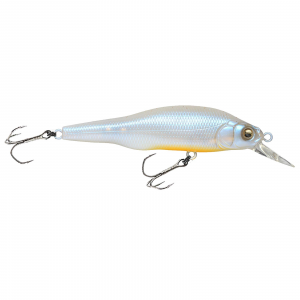 Image of Megabass X-80 Trick Darter Jerkbait | French Pearl OB; 3 1/8 in.