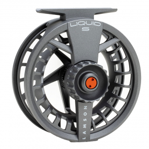 Image of Lamson Liquid S-Series Fly Reel | Smoke; 8/9/10