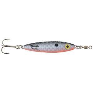 Image of Bink's Pro Series Spoon | White-Grey Back-Orange Belly; 1 oz.