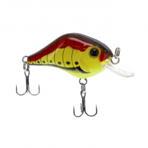 Image of Bill Lewis Gnat Tiny Crankbait | Red Caterpillar; 1/8 oz.