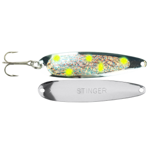Image of Michigan Stinger Stingray Spoon | UV Icee; 4 1/4 in.