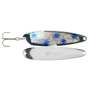 Image of Michigan Stinger Stingray Spoon | UV Monsoon; 4 1/4 in.
