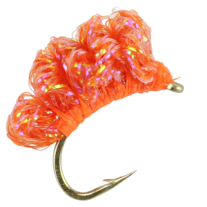 Image of Crystal Meth Egg Fly - 2 Pack | Orange; 12