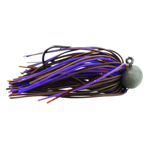 Image of Beast Coast Hand-Tied Tungsten Compound O.W. Sniper Football Jig | Stealth PBJ; 1/2 oz.