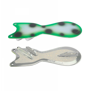 Image of Dreamweaver Spin Doctor Flasher | Chrome Frog UV; 10 in.