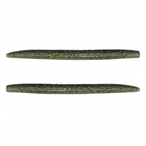 Image of Yamamoto Original Senko Worms | Natural Shad/Clear Laminate w/ Chartreuse Flake; 4 in.