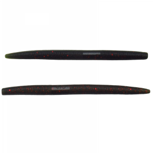 Image of Yamamoto Original Senko Worms | Watermelon/Light Watermelon Laminate w/ Red/Black Flake; 4 in.