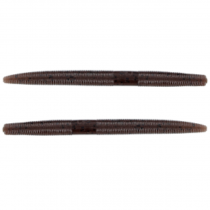 Image of Yamamoto Original Senko Worms | Cinnamon w/ Black Flake; 5 in.