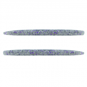 Image of Yamamoto Original Senko Worms | Smoke Blue Pearl w/ Silver/Purple/Black Flake; 5 in.