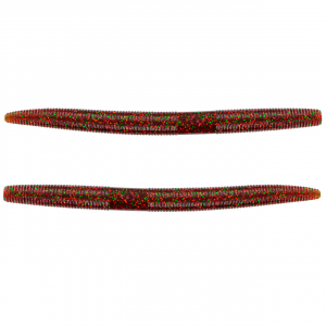 Image of Yamamoto Original Senko Worms | Smoke Rootbeer w/ Green/Copper Flake; 5 in.