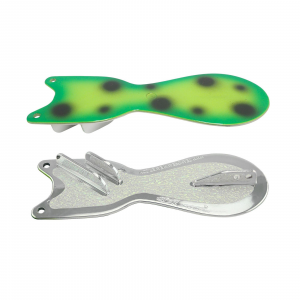 Image of Dreamweaver Spin Doctor Flasher | Chrome Frog; 10 in.