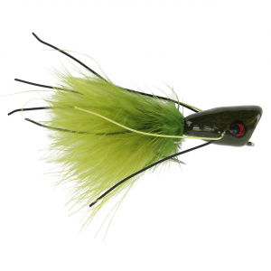 Image of Bass Popper Fly - 2 Pack | Green; 6