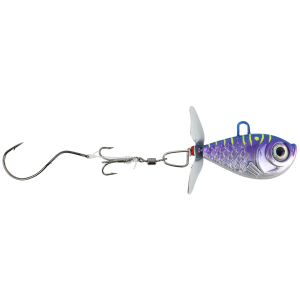 Image of Walleye Nation Creations Death Jig Rig | Purple Tiger; 1/4 oz.