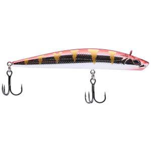 Image of Berkley Finisher FFS Jerkbait | Chrome Red Perch; 3 1/2 in.