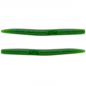 Image of Yamamoto Original Senko Worms | Watermelon w/ Blue Flake; 5 in.