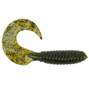 Image of Mister Twister Fat Curly Tail Grub | Watermelon Seed; 5 in.