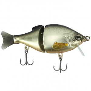 Image of Geecrack Gilling Twister 75HF Swimbait | Golden Black