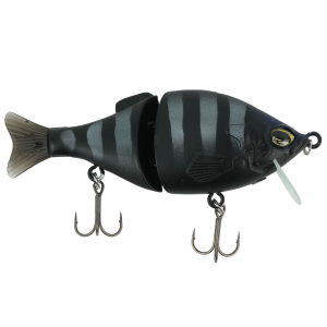 Image of Geecrack Gilling Twister 75HF Swimbait | Mat Black Gill