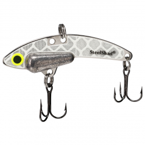 Image of SteelShad Mini Series Blade Bait -2 Pack | Glow Silver; 1/4 oz.