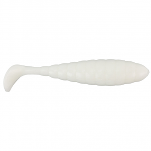 Image of Mister Twister Sassy Grub | White; 3 in.