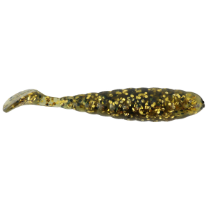 Image of Mister Twister Sassy Grub | Rootbeer/Gold/Black Flake; 3 in.