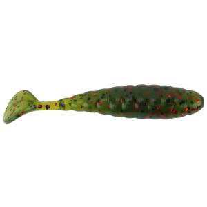 Image of Mister Twister Sassy Grub | Watermelon Red; 3 in.