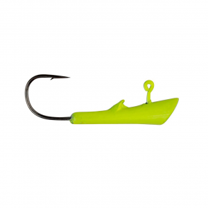 Image of Leland's Lures Crappie Magnet Jig Heads | Chartreuse; 1/16 oz.