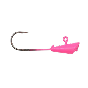 Image of Leland's Lures Crappie Magnet Jig Heads | Pink; 1/32 oz.