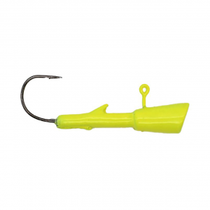 Image of Leland's Lures Crappie Magnet Jig Heads | Chartreuse; 1/8 oz.