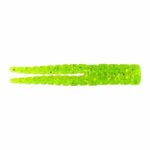 Image of Leland's Lures Crappie Magnet Body Pack | Chartreuse-Silver Flash