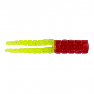 Image of Leland's Lures Crappie Magnet Body Pack | Red-Chartreuse Flash