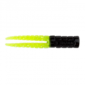 Image of Leland's Lures Crappie Magnet Body Pack | Black-Chartreuse Flash