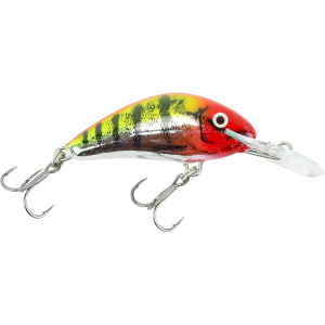 Image of Salmo Floating Hornet Crankbait | Metallic Clown Perch; 1 5/8 in.