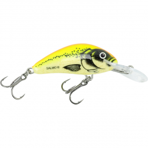 Image of Salmo Floating Hornet Crankbait | Orange Lumi; 1 5/8 in.