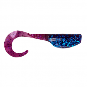 Image of Leland's Lures Slab Curly Soft Baits | Princess