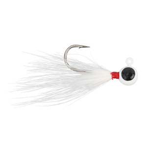 Image of Leland's Lures Pop Eye Jig | White; 1/32 oz.