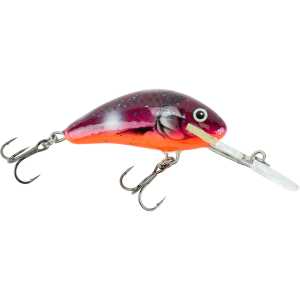 Image of Salmo Floating Hornet Crankbait | Purple Fluorescent Orange; 1 5/8 in.
