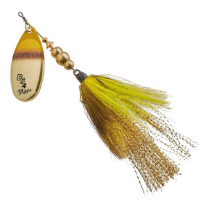 Image of Mepps Bronze Slammer | Gold-Golden Shad; 1/2 oz.