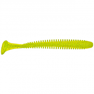 Image of Mister Twister Sassy Swimmer | Neon Chartreuse; 4 in.