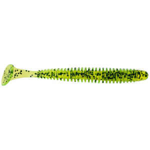 Image of Mister Twister Sassy Swimmer | Chartreuse Pepper; 4 in.