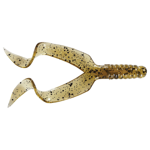 Image of Mister Twister Double Tail Grub | Pumpkin Pepper; 4 in.