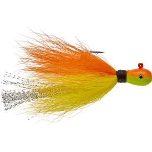 Image of Mepps Bucktail Jig | Orange-Yellow; 1/2 oz.