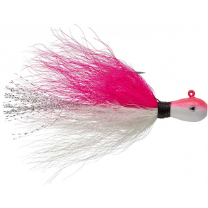 Image of Mepps Bucktail Jig | Pink-White; 1/4 oz.